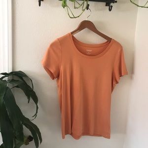 Orange Cotton T-shirt